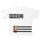 ponco2のVIDEO 1 フルグラフィックTシャツ