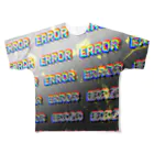 店員DのERROR フルグラフィックTシャツ