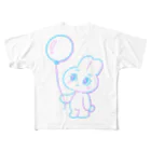 DAWN.jpのうさぎのめるちゃん フルグラフィックTシャツ