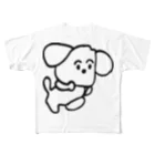 旅する犬の旅する犬 フルグラフィックTシャツ