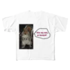 SJMavisのGive me nuts, ya bastard! All-Over Print T-Shirt