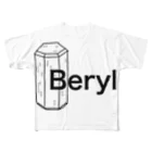 NatsuyamaのBeryl  フルグラフィックTシャツ