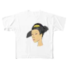 junsen　純仙　じゅんせんのJUNSENSETA（瀬田純仙）浮世絵　お涼 All-Over Print T-Shirt