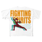 KOHAKUMARUの戦う少女～FIGHTING SPIRITS～ All-Over Print T-Shirt