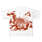 ミンの彼岸花 All-Over Print T-Shirt