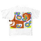 Illust-Zの犬 All-Over Print T-Shirt