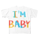 DaiTenのI'M BABY フルグラフィックTシャツ