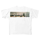 qqq shopのapple store All-Over Print T-Shirt