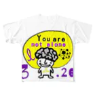 NPO法人 Purple Codeの【数量限定特価】パープルデー記念特価 All-Over Print T-Shirt