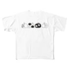 atelier_sumikaのりんごの整列 All-Over Print T-Shirt