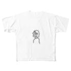 底辺君の横顔ちゃん All-Over Print T-Shirt