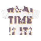 #ハエまーすぃのWHAT TIME IS IT? フルグラフィックTシャツ