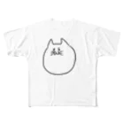 華◯channelのコイツねこ フルグラフィックTシャツ