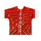 地方創聖ジャスティオージのジャスティオージ・アイテム(ＳＯＵＳＥＩ) フルグラフィックTシャツ