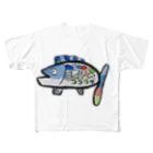 makotor8763のゴージャス魚 フルグラフィックTシャツ