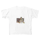 tosboy_artの和柄ヒップホップ フルグラフィックTシャツ