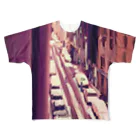 Ito  YoshiのParis Jacques Bonsergent All-Over Print T-Shirt