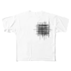 yat_tayのムシャクシャの黒 All-Over Print T-Shirt