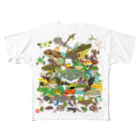 こざいく堂の蛙９９ All-Over Print T-Shirt