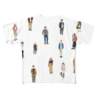 osunariのMany people All-Over Print T-Shirt