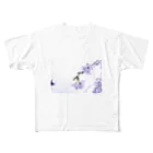 rin5の桜 フルグラフィックTシャツ