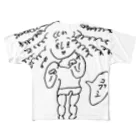 はましゃかの「コブシのしゃかちゃん」グッズ All-Over Print T-Shirt