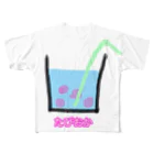 RENのタピオカ フルグラフィックTシャツ