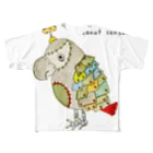 ねこぜや のROBOBO 福ちゃんロボ All-Over Print T-Shirt