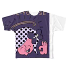 がんばらないちゃんのKANE-YOKOSE NABY フルグラフィックTシャツ