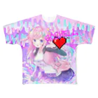 キラモンのフランちゃんのお店の【数量限定】ゆめかわイヴイヴ All-Over Print T-Shirt