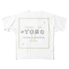 ko_jiの#YORO  フルグラフィックTシャツ