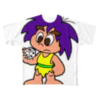 pantsdoragonのサイコロ原人 All-Over Print T-Shirt