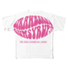 Mudslide official goods shopのSTRAWBERRY GUM SYRUP フルグラフィックTシャツ