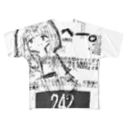 田螺_tanisiの20190326_おんな_修正 フルグラフィックTシャツ