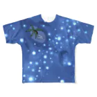 コアラのニキータのニキータとヤシクジラ 星見T All-Over Print T-Shirt