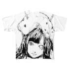 おねむのいらすとこらぼぐっず All-Over Print T-Shirt