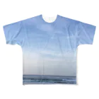 yatu_sae_のocean  フルグラフィックTシャツ