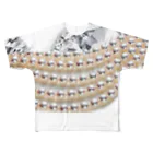 mianbaoのPerl diamond LST フルグラフィックTシャツ
