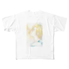 kyuu203のアッシュ フルグラフィックTシャツ