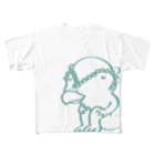 OSUWARe:のパキケファロサウルスさん All-Over Print T-Shirt