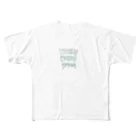 エンジェルベイビー齊藤の若気の至り(緑) フルグラフィックTシャツ