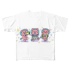 ngychanのいちごらいおんのどんどんぱふぱふ♪ All-Over Print T-Shirt