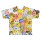 【Yuwiiの店】ゆぅぅぃーのぬこさま All-Over Print T-Shirt