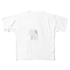 GEMs.のflower All-Over Print T-Shirt
