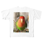 JADEのインコ界の用心棒、ジェイド之介 All-Over Print T-Shirt