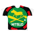 原田専門家のパ紋No.3365 MITSUO  All-Over Print T-Shirt