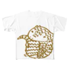 OSUWARe:のアルマジロトカゲくん フルグラフィックTシャツ