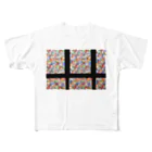 拙郎のステンドグラス All-Over Print T-Shirt