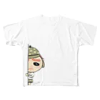 Zuuachanの怒られて隠れてるずーあちゃん All-Over Print T-Shirt