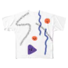 prisonerilのゆるいもじ All-Over Print T-Shirt